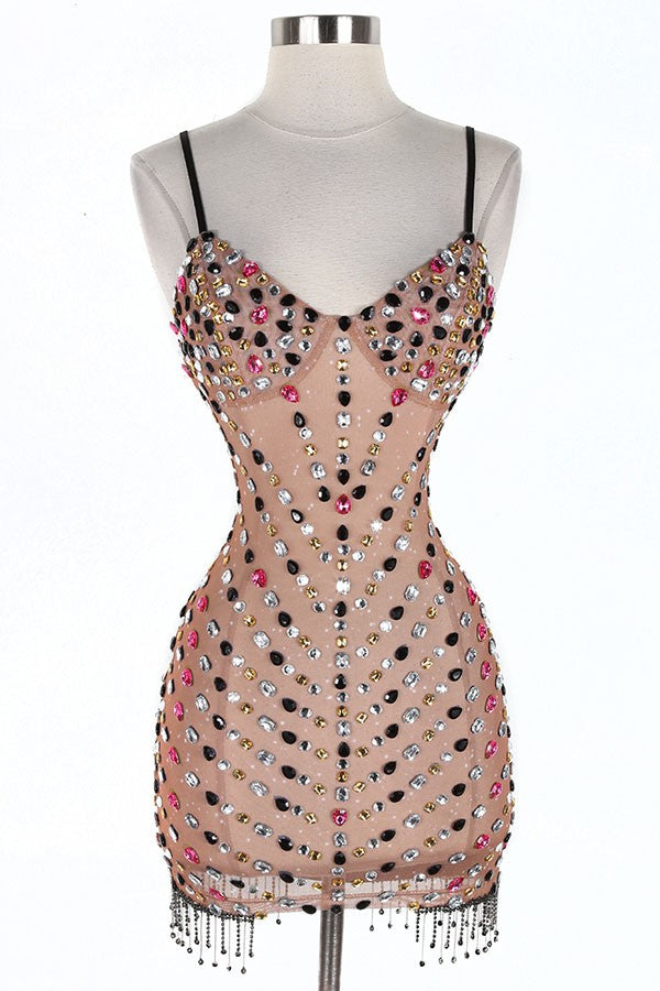 Crystal Doll Mini Dress