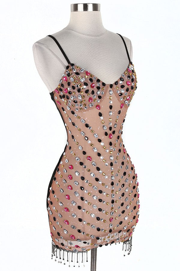 Crystal Doll Mini Dress