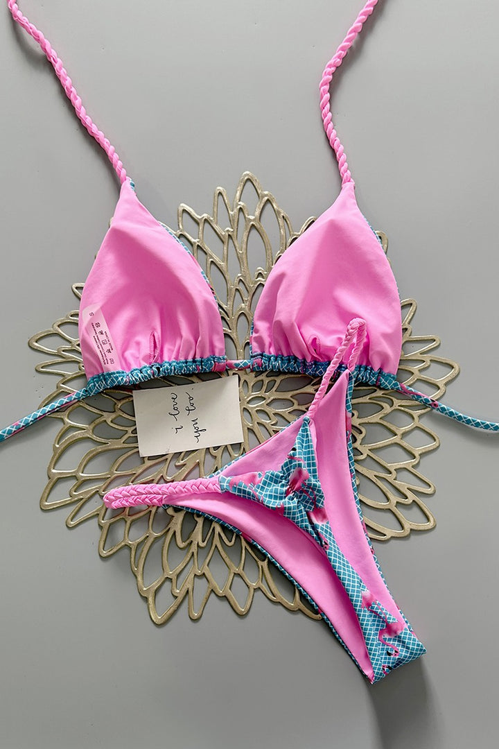 Solid Summer Bikini Set