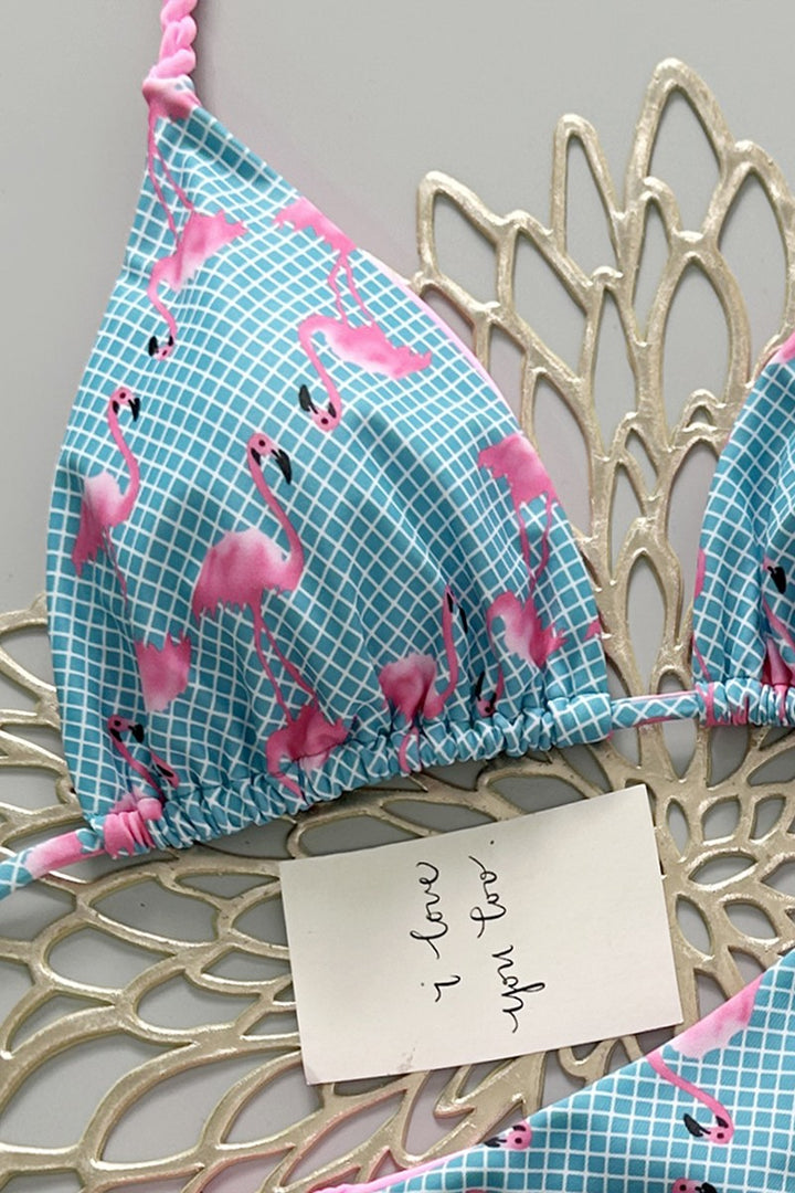 Solid Summer Bikini Set