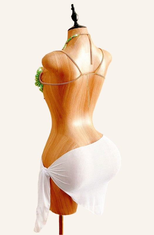 Multi-Layer Chain Bikini Top