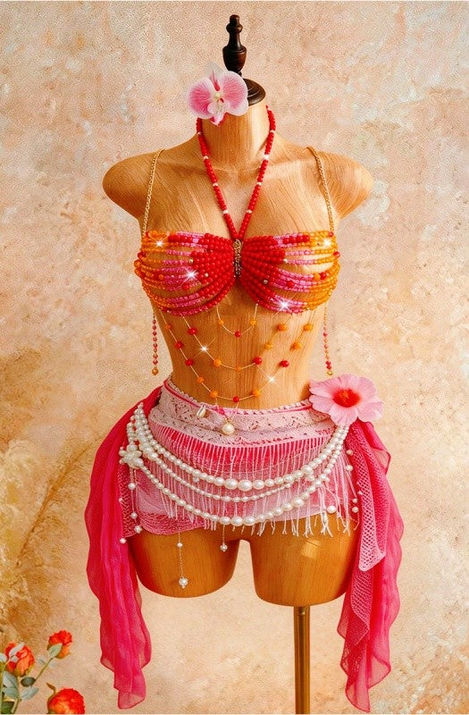 Multi-Layer Chain Bikini Top