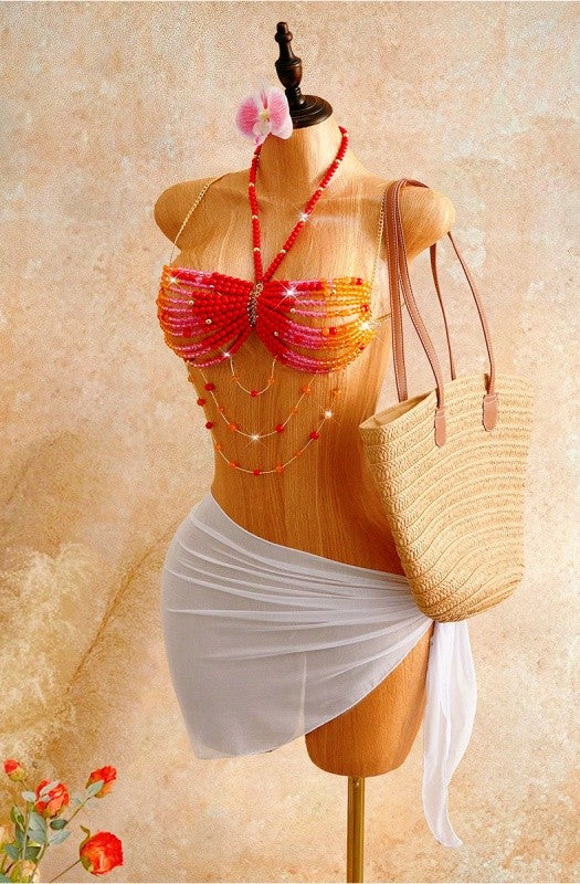 Multi-Layer Chain Bikini Top