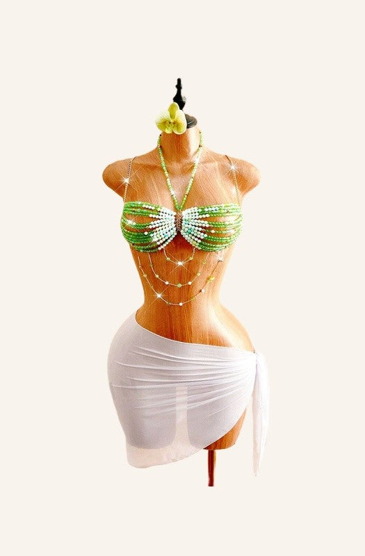 Multi-Layer Chain Bikini Top