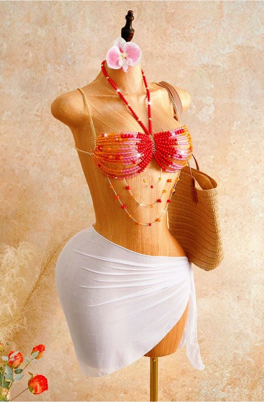 Multi-Layer Chain Bikini Top