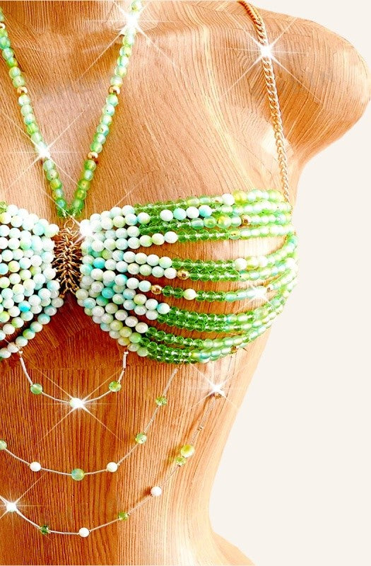 Multi-Layer Chain Bikini Top