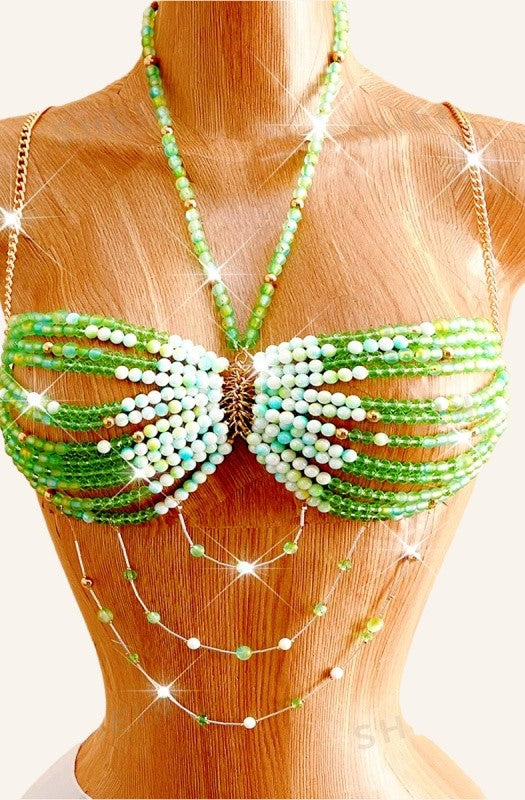 Multi-Layer Chain Bikini Top