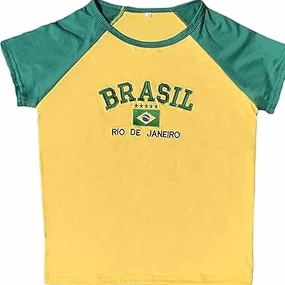 Women's World Cup Y2K Baby Tee Crop Top