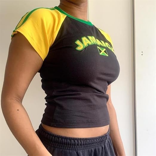 Women's World Cup Y2K Baby Tee Crop Top