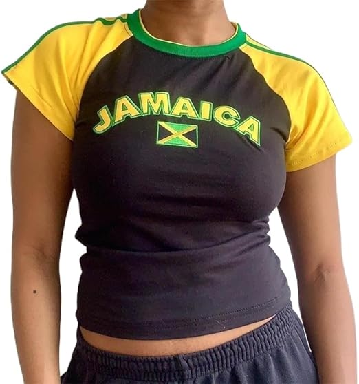 Women's World Cup Y2K Baby Tee Crop Top