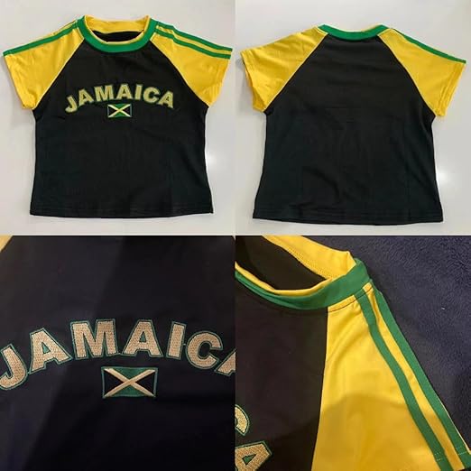 Women's World Cup Y2K Baby Tee Crop Top