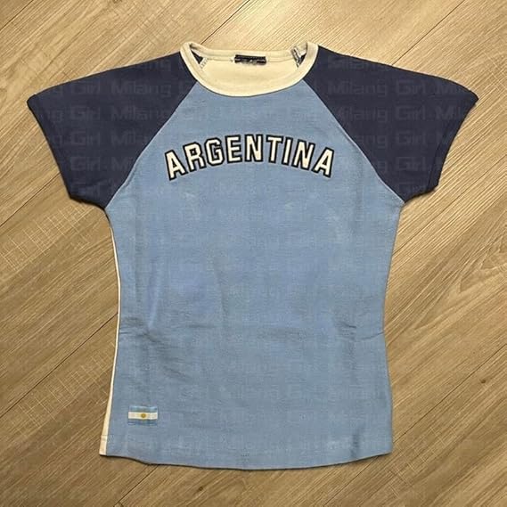 Women's World Cup Y2K Baby Tee Crop Top