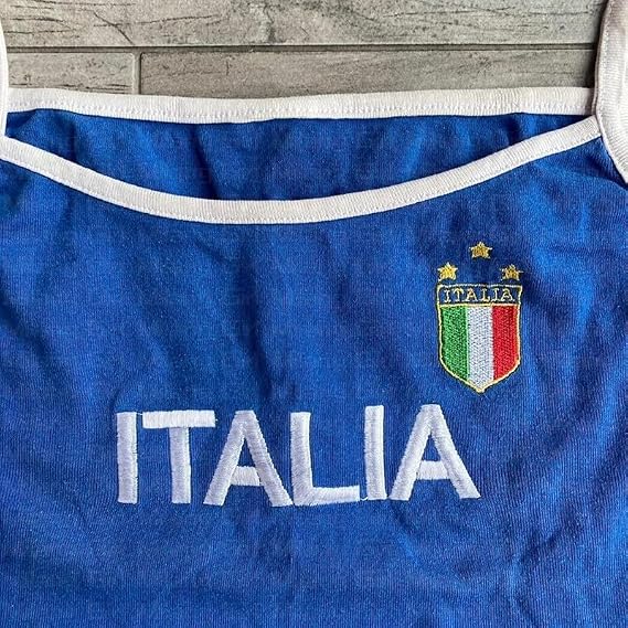 Women's World Cup Y2K Baby Tee Crop Top