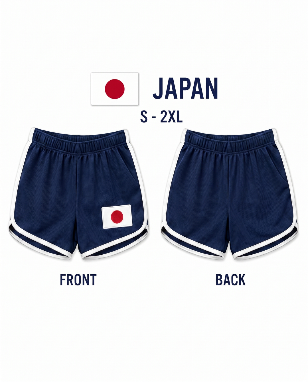 World Cup 2026 Flag Print Shorts