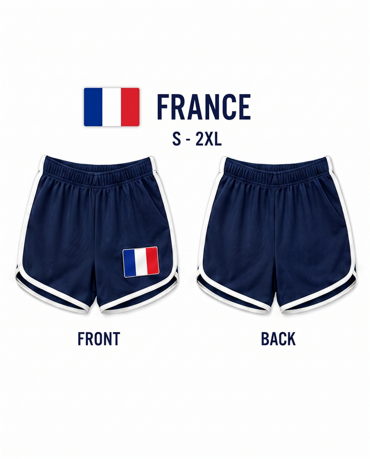 World Cup 2026 Flag Print Shorts