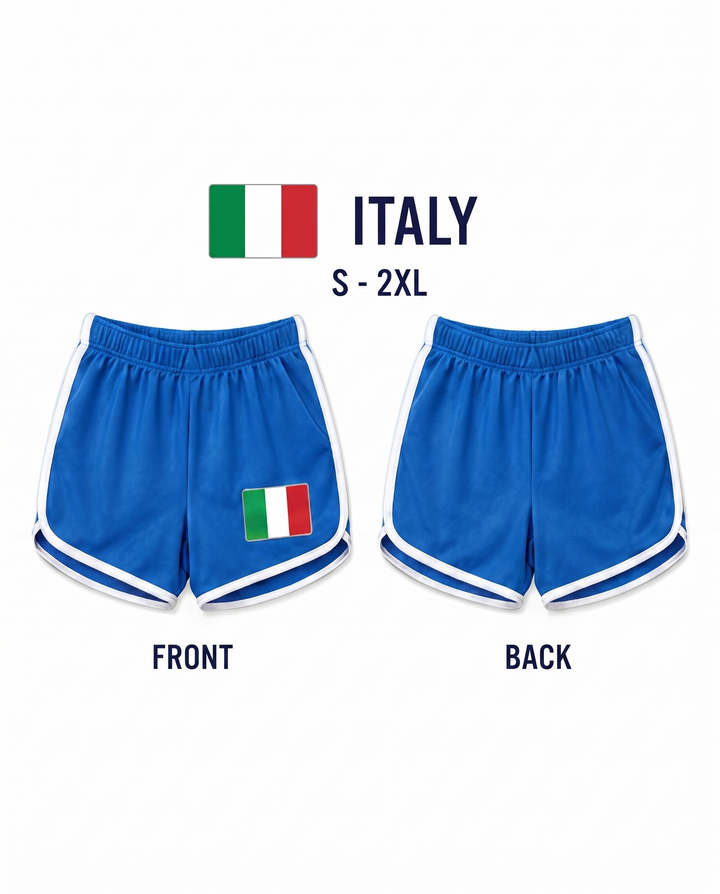 World Cup 2026 Flag Print Shorts