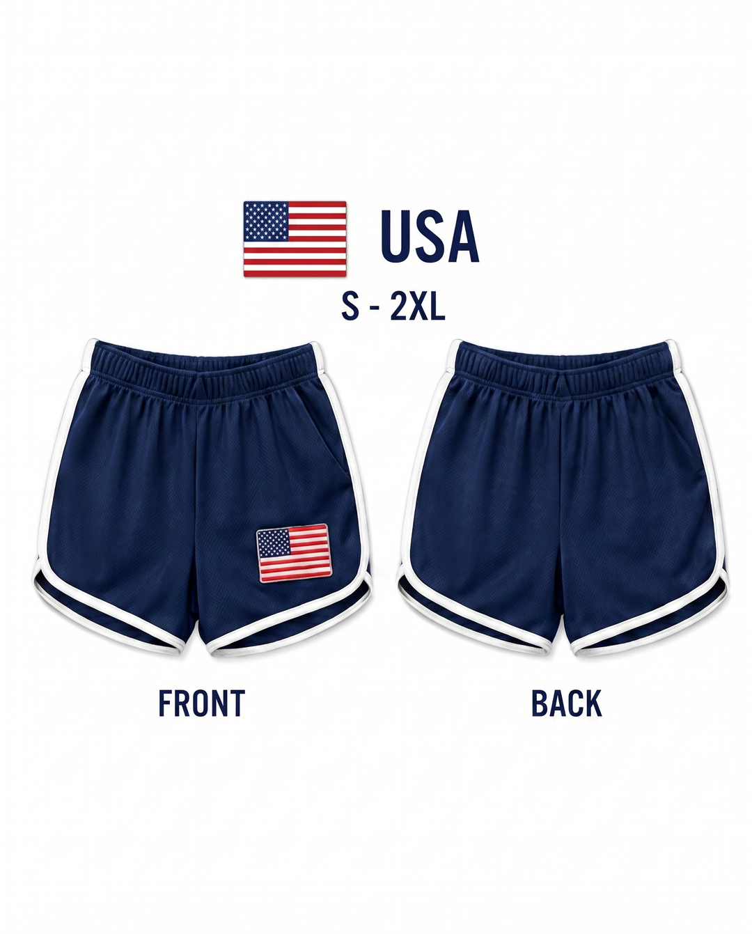 World Cup 2026 Flag Print Shorts