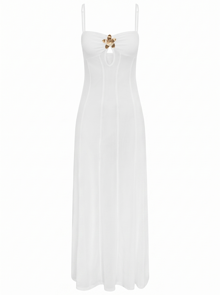 Sweetheart Neck Maxi Cami Dress
